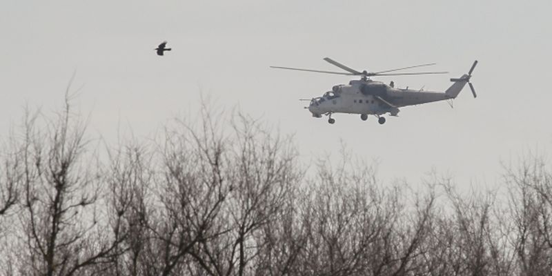 Российский вертолет Ми-8 нарушил воздушное пространство Украины в Сумской области