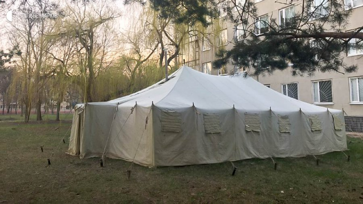 Пандемия в Харьковской области: Нацгвардия устанавливает палатки для больных опасным вирусом, детали