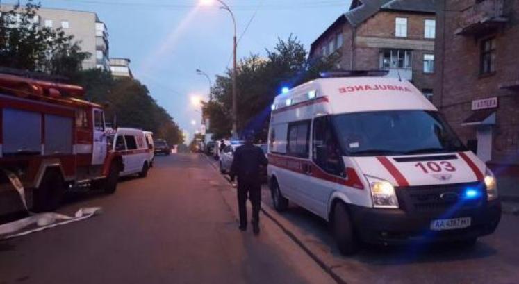 В Киеве сгорели два этажа Соломенского районного суда