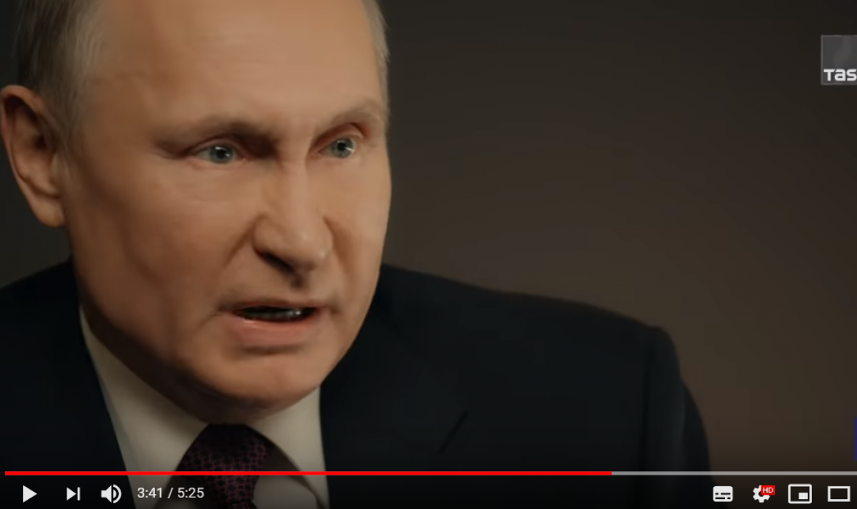 "Совершает большую ошибку", - Путин назвал слова Зеленского "чушью", видео
