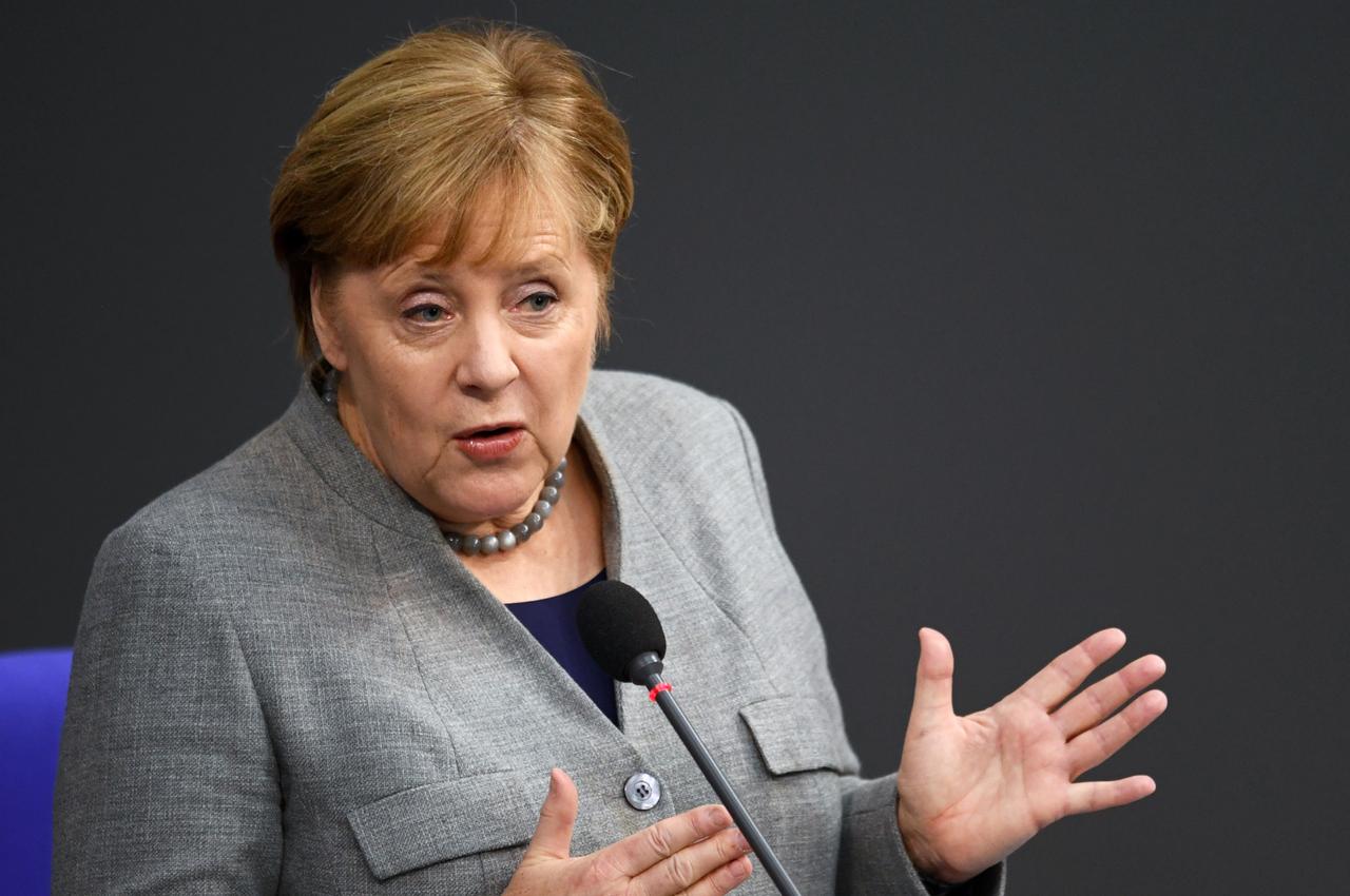 Меркель раскритиковала США из-за санкций против "Северного потока - 2"