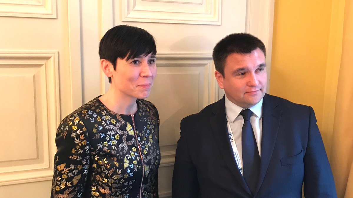 Норвегия и Украина вместе: Климкин и Эриксен обговорили миротворцев на Донбассе - известны подробности