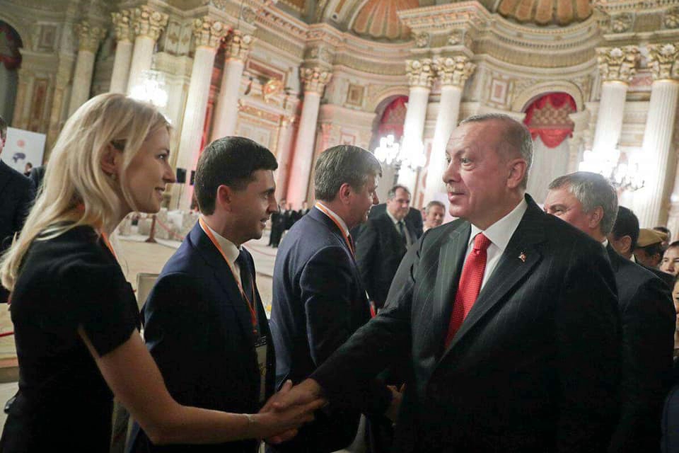 ​Эрдоган принял в Стамбуле крымских коллаборантов Поклонскую и Бельбека