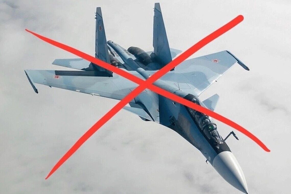 В аннексированном Крыму российские оккупанты потеряли еще один истребитель "Су-30"