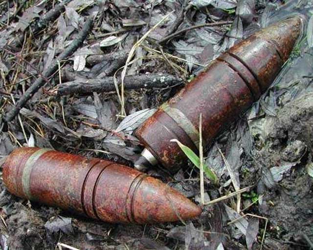 Во Львове обнаружили более 150 снарядов времен Второй мировой войны