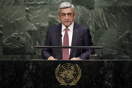 Президент Армении выдвинул Азербайджану  требование прекратить агрессию или будут приняты меры