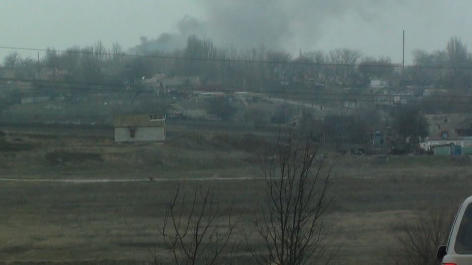 Полк "Азов": В бою в Широкино уничтожен вражеский танк