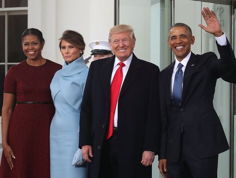 Инаугурация Трампа: опубликовано видео исторического события непосредственно перед процедурой принесения присяги