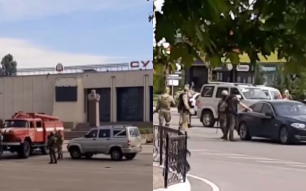 Протестующих спасателей в Энергодаре жестко разогнали – появилось видео