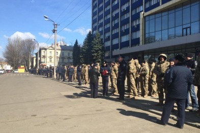 Забастовка по-одесски: на митинг пришли только милиционеры