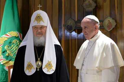 ​Совместное заявление Папы Римского Франциска и Патриарха Кирилла: полный текст