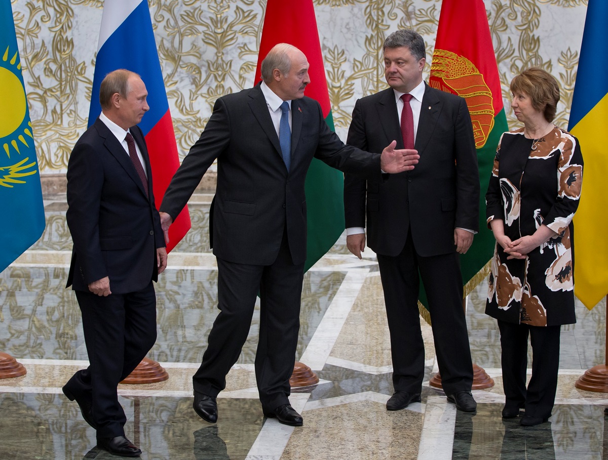 Петр Порошенко: Цель моего визита в Минск - прекращение кровопролития в Донбассе