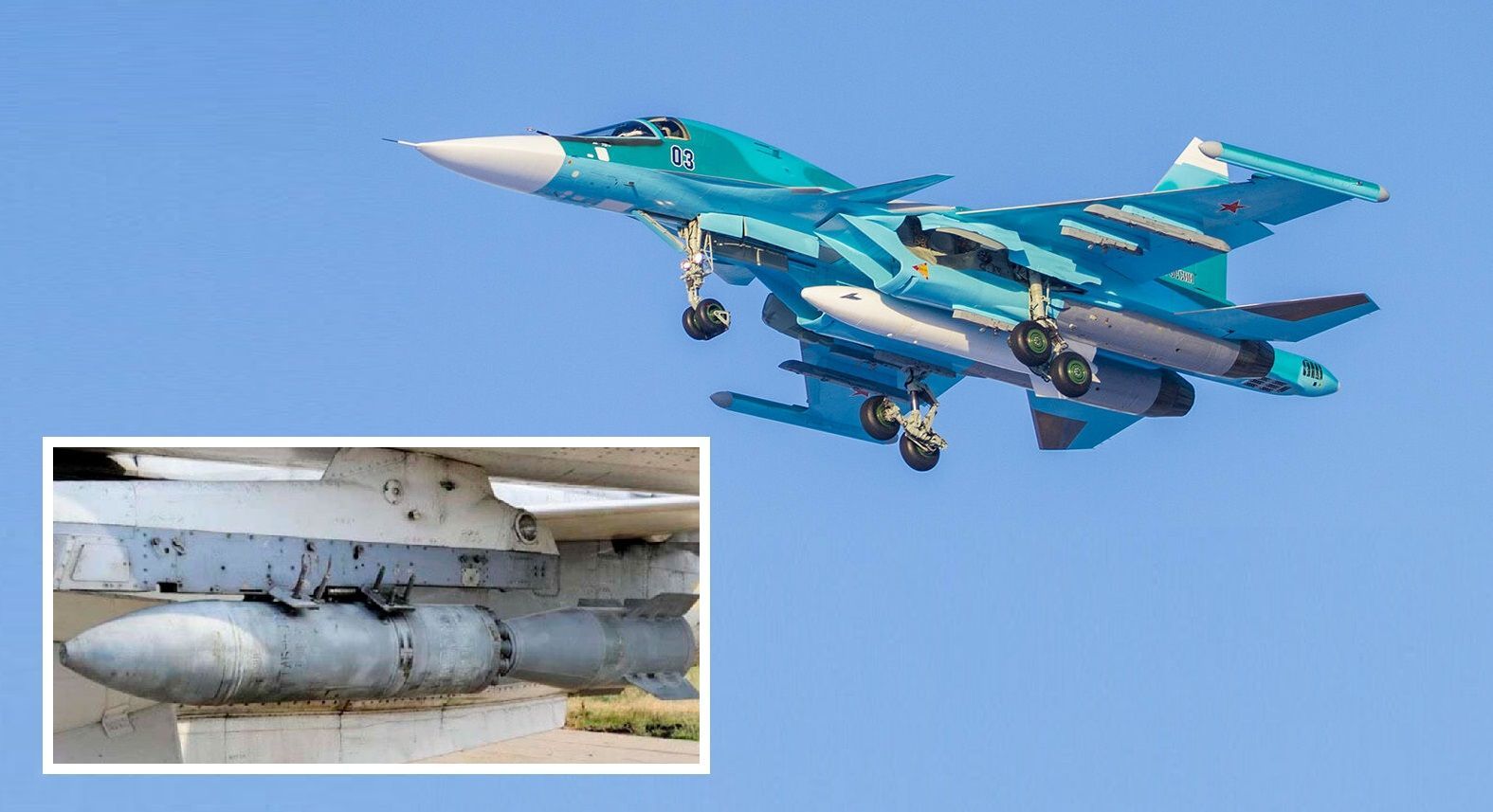 Россияне сбросили еще одну бомбу "ФАБ-500" под Белгородом: самолет не долетел до Украины