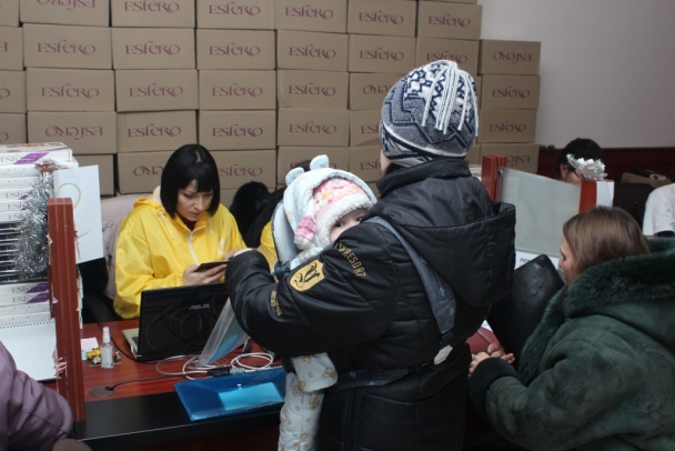 Казаки Крыма доставили в Донецк гуманитарную помощь с полуострова
