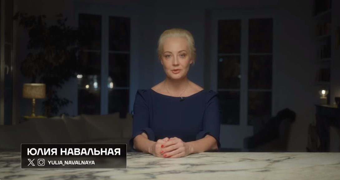 "Ми знаємо, через що конкретно Путін убив Навального", – дружина політика записала відео 