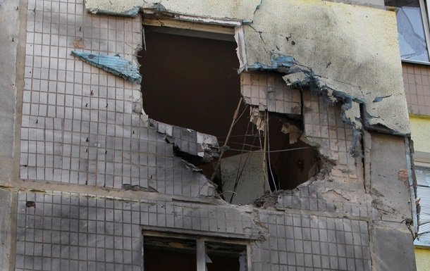 Сводка разрушений Донецка 11-12 января