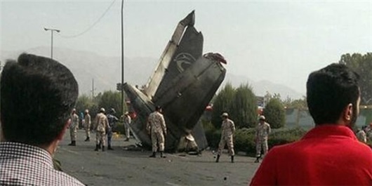 СМИ: Пилотом самолета, который сегодня разбился под Тегераном, был украинец