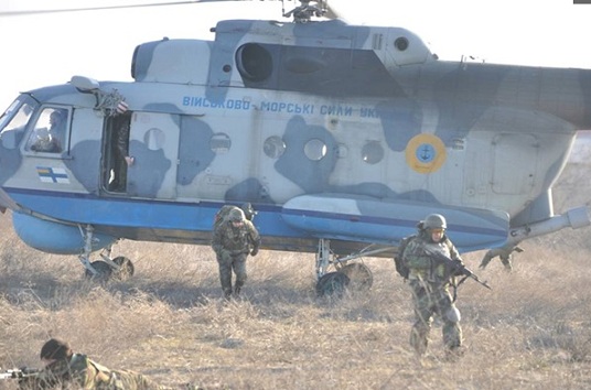 В Одессе прошли учения морпехов - ВМС Украины