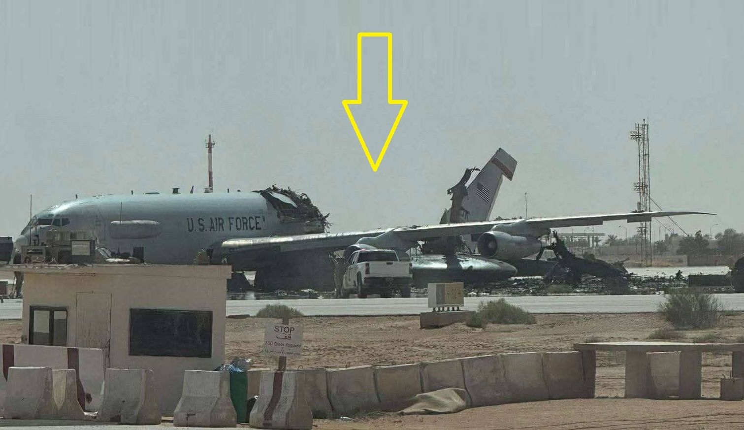 Иран нанес тяжелый урон базе США: уникальный AWACS E-3 получил критические повреждения