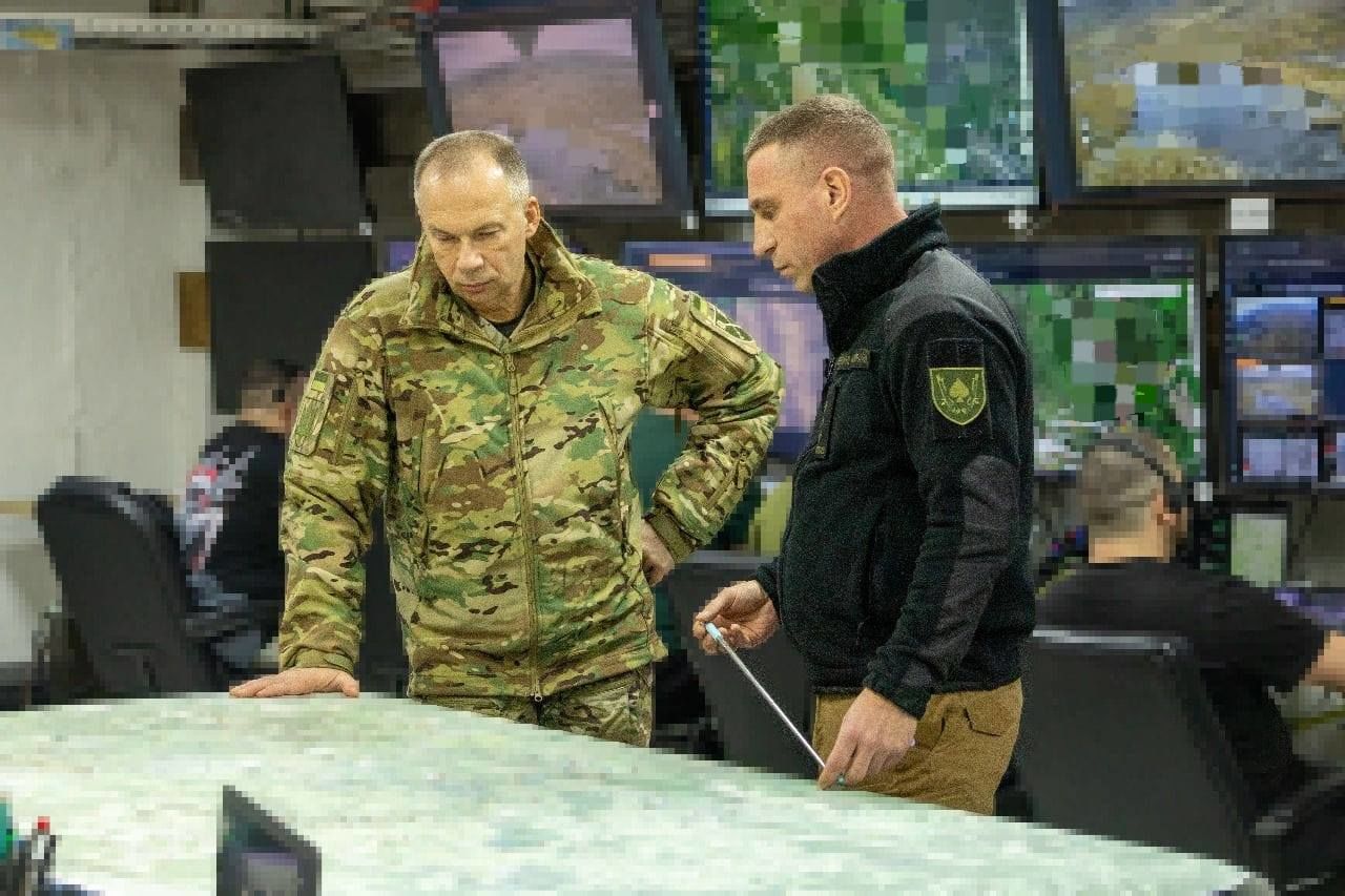 Сырский неожиданно приехал в Сумскую область и рассказал про ситуацию на фронте