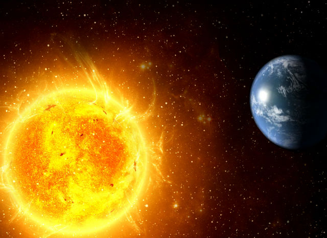 Ученые показали уникальные снимки Солнца, у которого есть угрюмое "лицо"