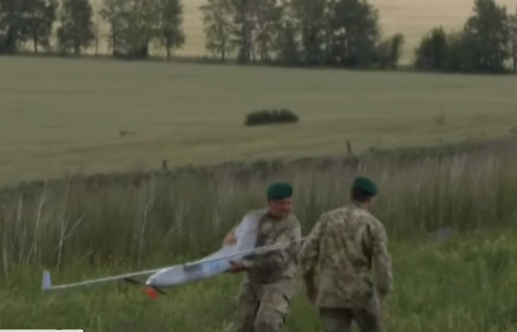 На Харьковщине Пограничная служба испытала беспилотник украинского производства - дрон помогает следить за рубежом с Россией
