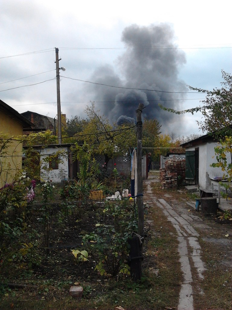 Донецк после обстрела 18 октября: разрушения в Кировском и Куйбышевском районе