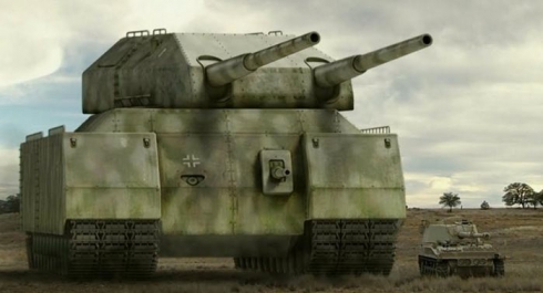 1000 тонн стали, чтобы уничтожить Европу: найден уникальный танковый монстр Гитлера