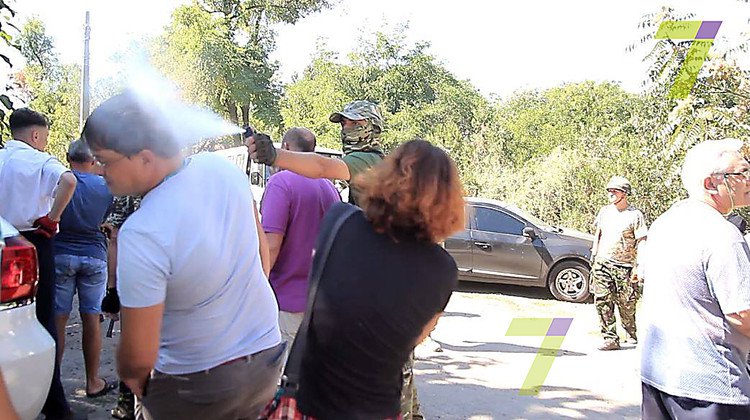 В Одессе произошла массовая драка между активистами двух «Самооборон» 