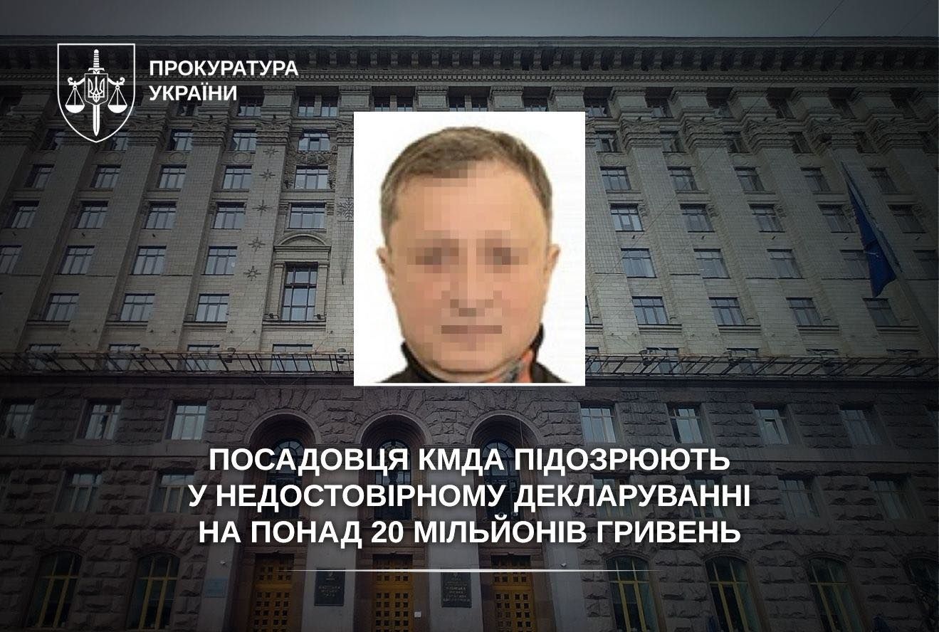 В Киеве разоблачили чиновника в преступлении на 22 млн грн – Офис Генпрокурора
