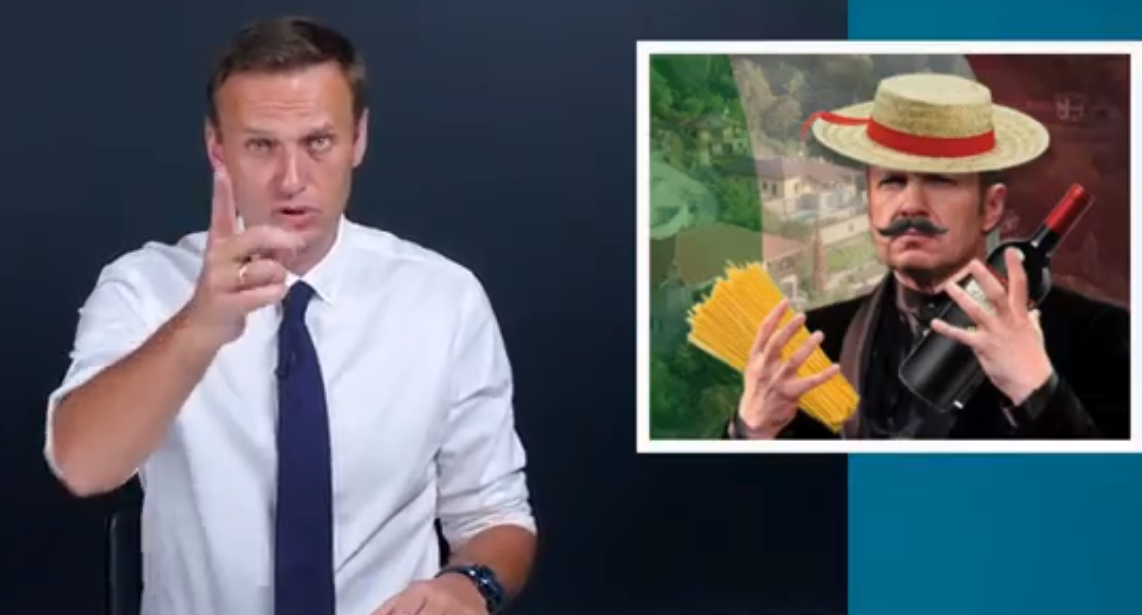 Навальный показал, как "жирует" главный пропагандист Путина Соловьев