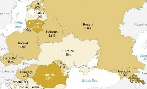 ​Не очень совпадает с тезисами российской пропаганды: Украина оказалась самой толерантной к евреям страной Восточной Европы - подробности