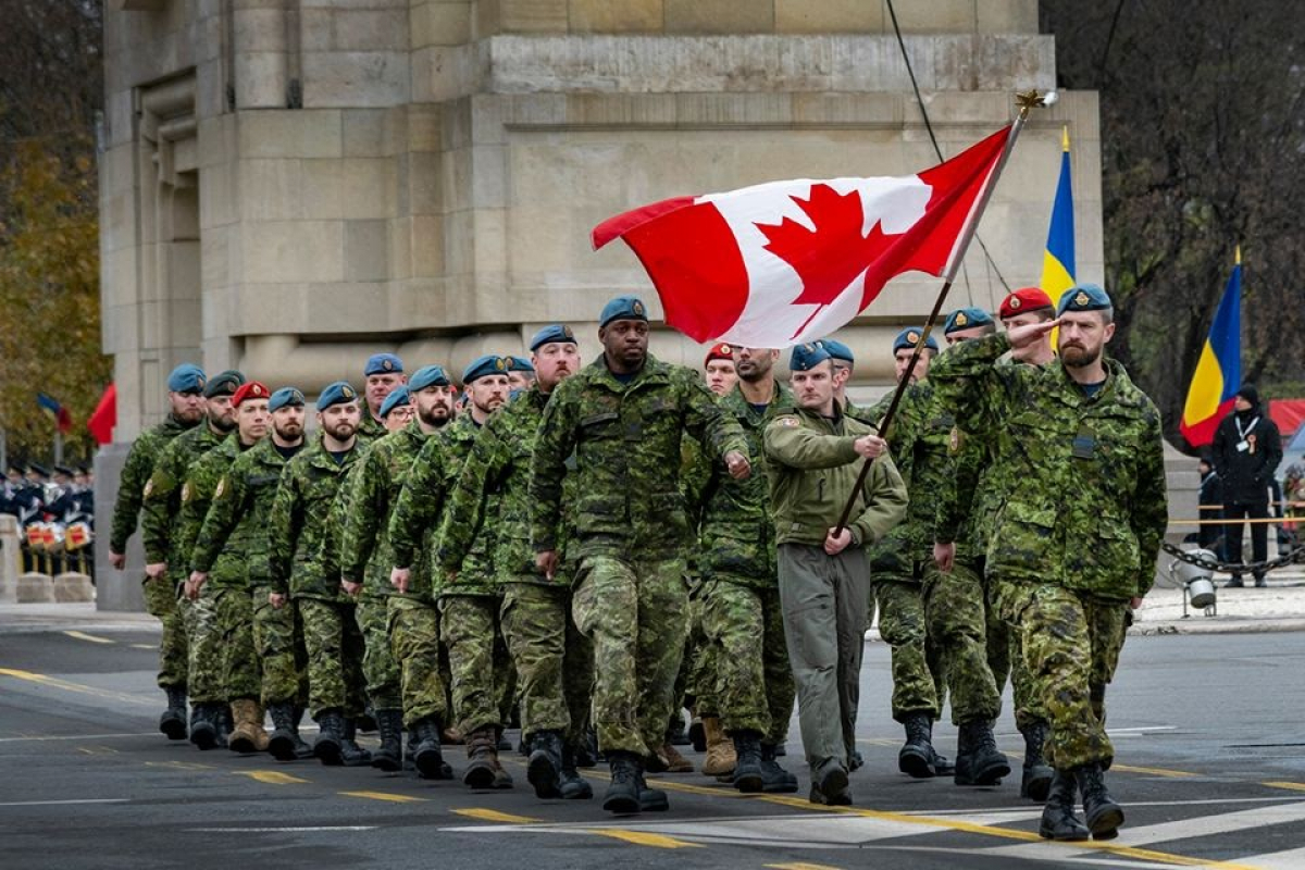 Канада перебрасывает в Украину почти 100 военных для проведения спецмиссии с ВСУ