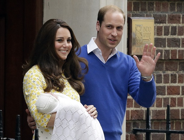 Как выглядит новорожденная дочь принца Уильям и Кейт Миддлтон 