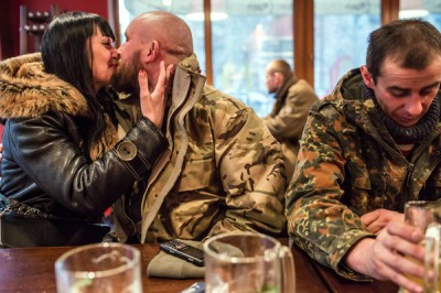Пьяные боевики в компании проститутки решили пострелять по украинским военным, но получили "ответку" 