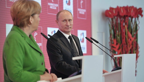 Путин и Меркель обсудили вопрос подготовки к переговорам на саммите форума "Азия-Европа"