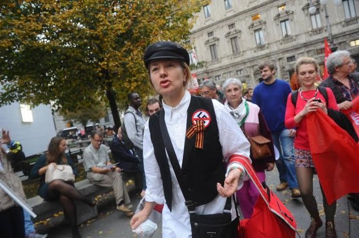 В Милане прошла манифестация за мир в Донбассе и в Украине