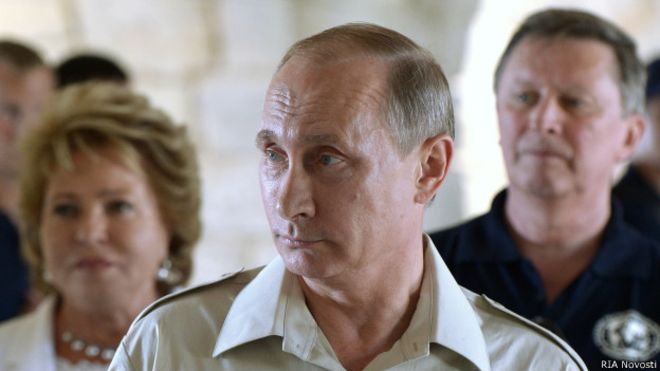 Путин об аннексии Крыма: мы не воевали, не оккупировали никого, нигде не стреляли