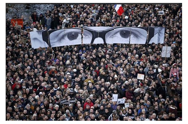 СМИ: В Париже в Марше единства участвовали 1,5 млн человек