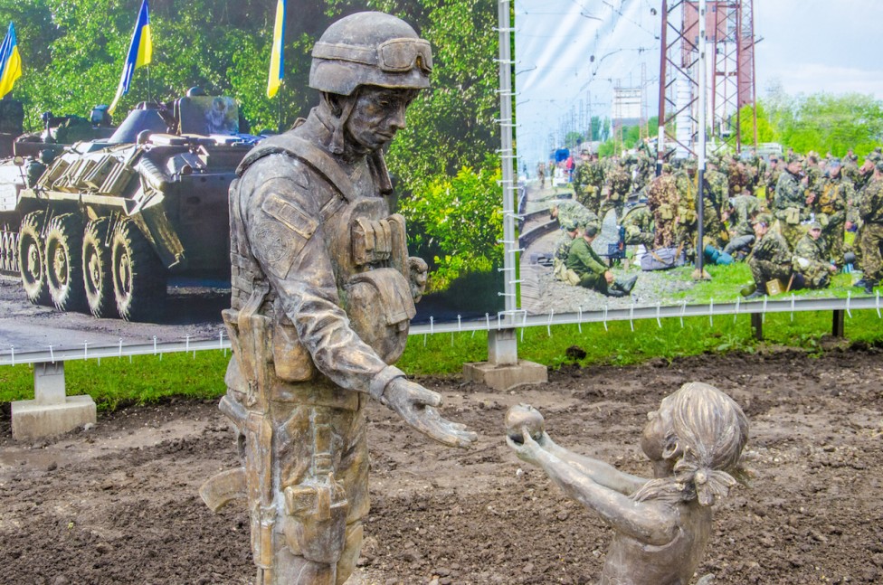 Первый в Украине музей участников АТО на днях откроется в Днепропетровске. Фото