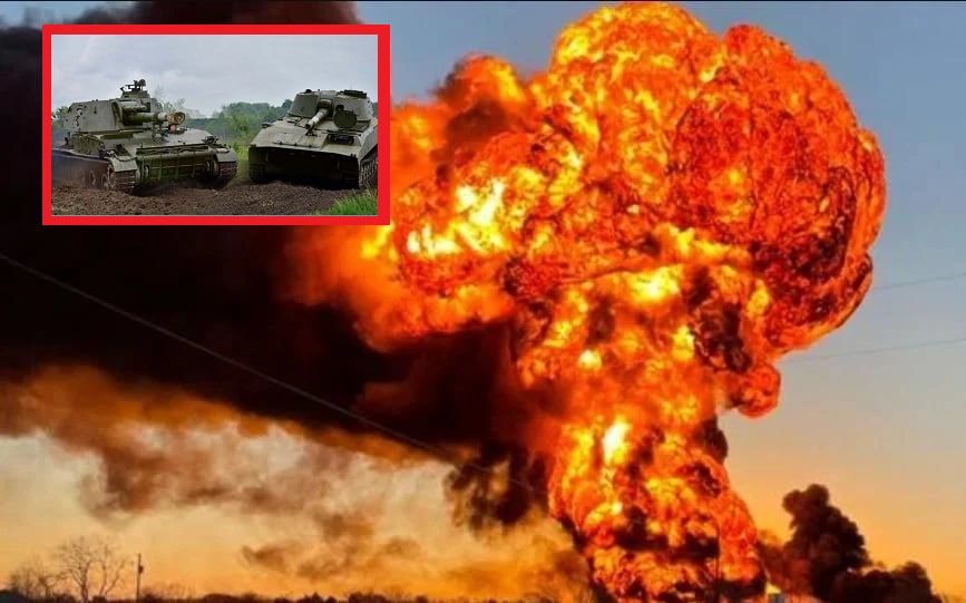 ВСУ подорвали россиян под Изюмом: две САУ с боекомплектом взлетели на воздух, экипаж погиб - СМИ