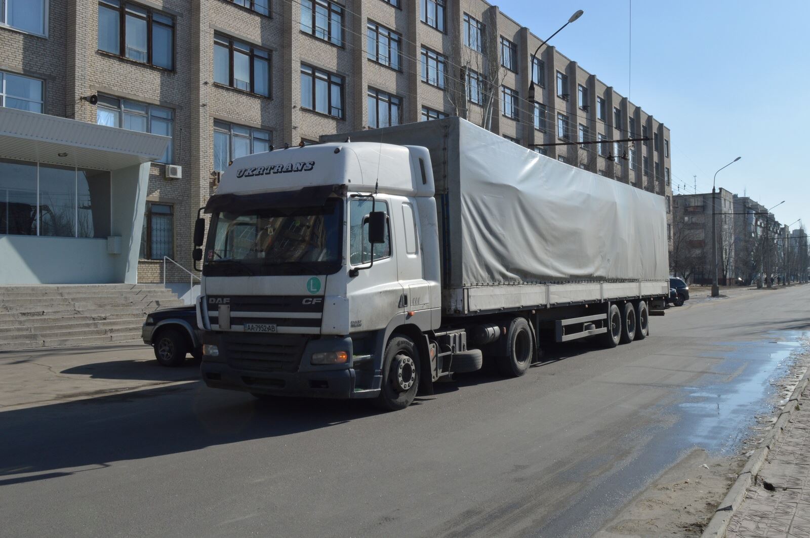 В Северодонецк прибыл гуманитарный груз медицинского оборудования из Дании
