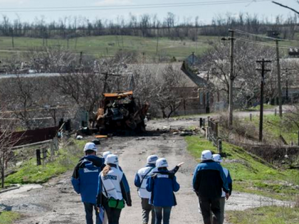 ОБСЕ: первая ночь в Широкино прошла спокойно