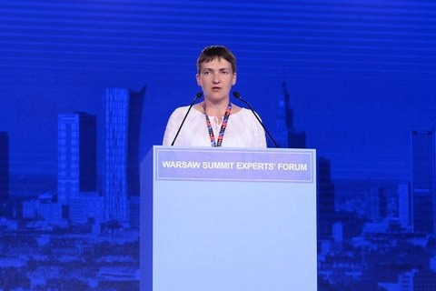 Надежда Савченко определила дату окончания войны в Донбассе