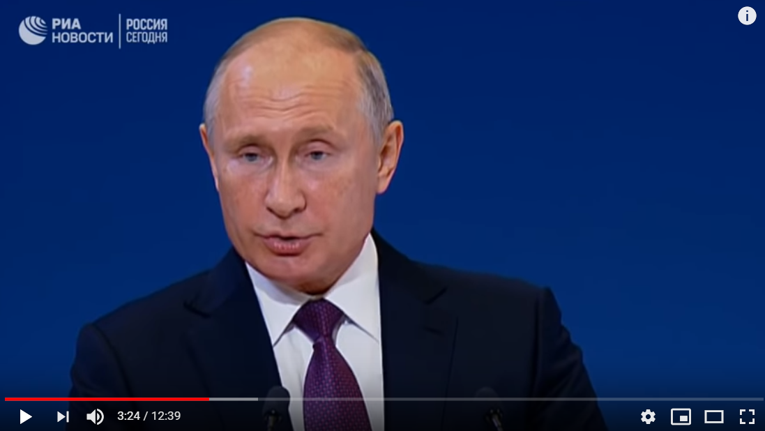 Путин заявил о русофобии в Украине: опубликовано видео с угрозой "защитить соотечественников"