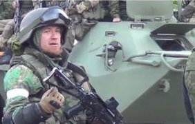 Боевик Моторола руководил репетицией Парада Победы в Донецке