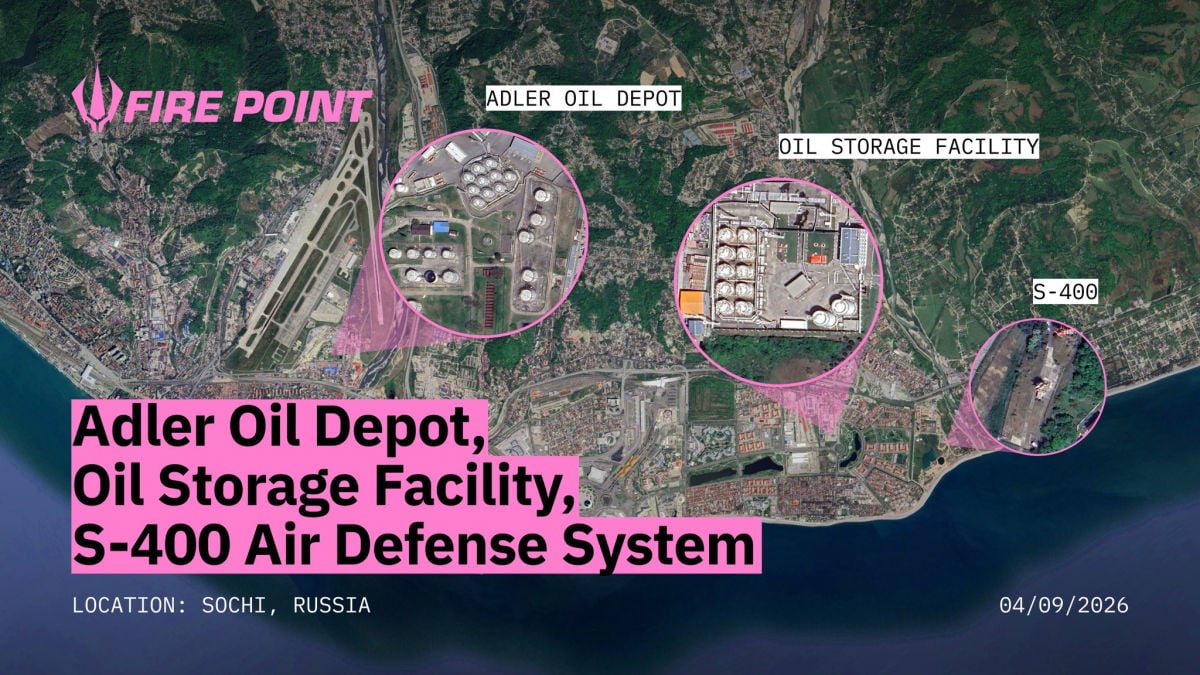 Нефтебазы и ЗРК С-400 в Сочи уничтожили украинские дроны FP-1 – Fire Point