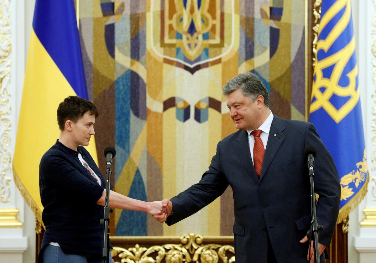 Надежду Савченко хотят лишить звания Героя Украины