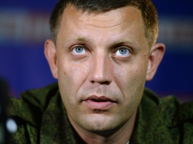 Захарченко заявил о 70 тысячах украинских бойцов у линии разграничения