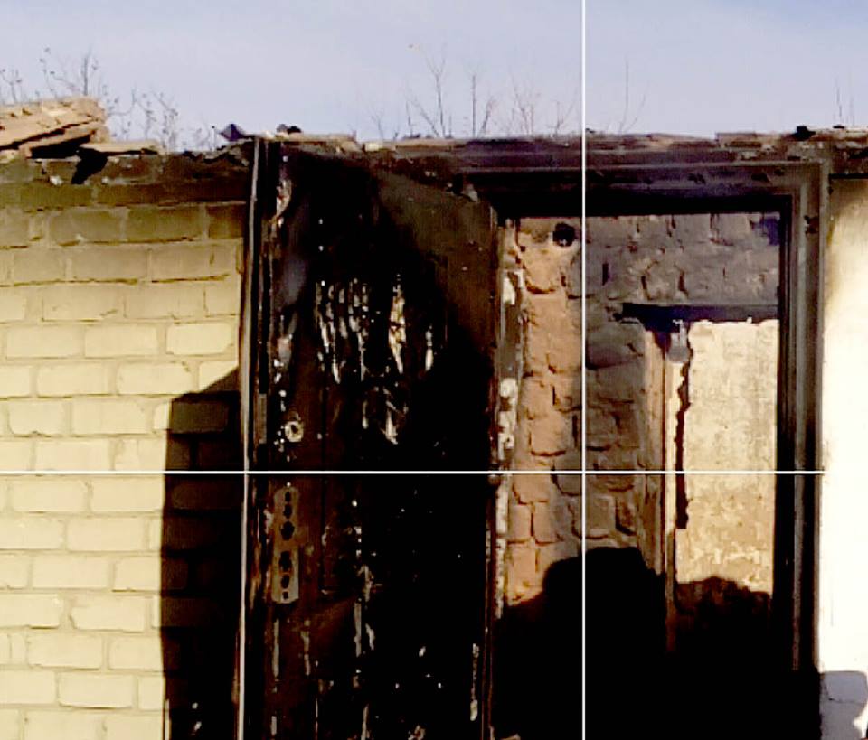 Украинская армия показала ужасные фото, как в Зайцево террористы разбомбили жилые дома